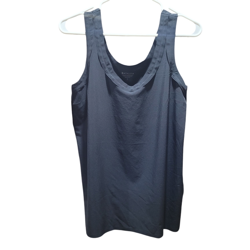 NWT Athleta FWS tank top,bonded seams,featherweight,recycled fabric